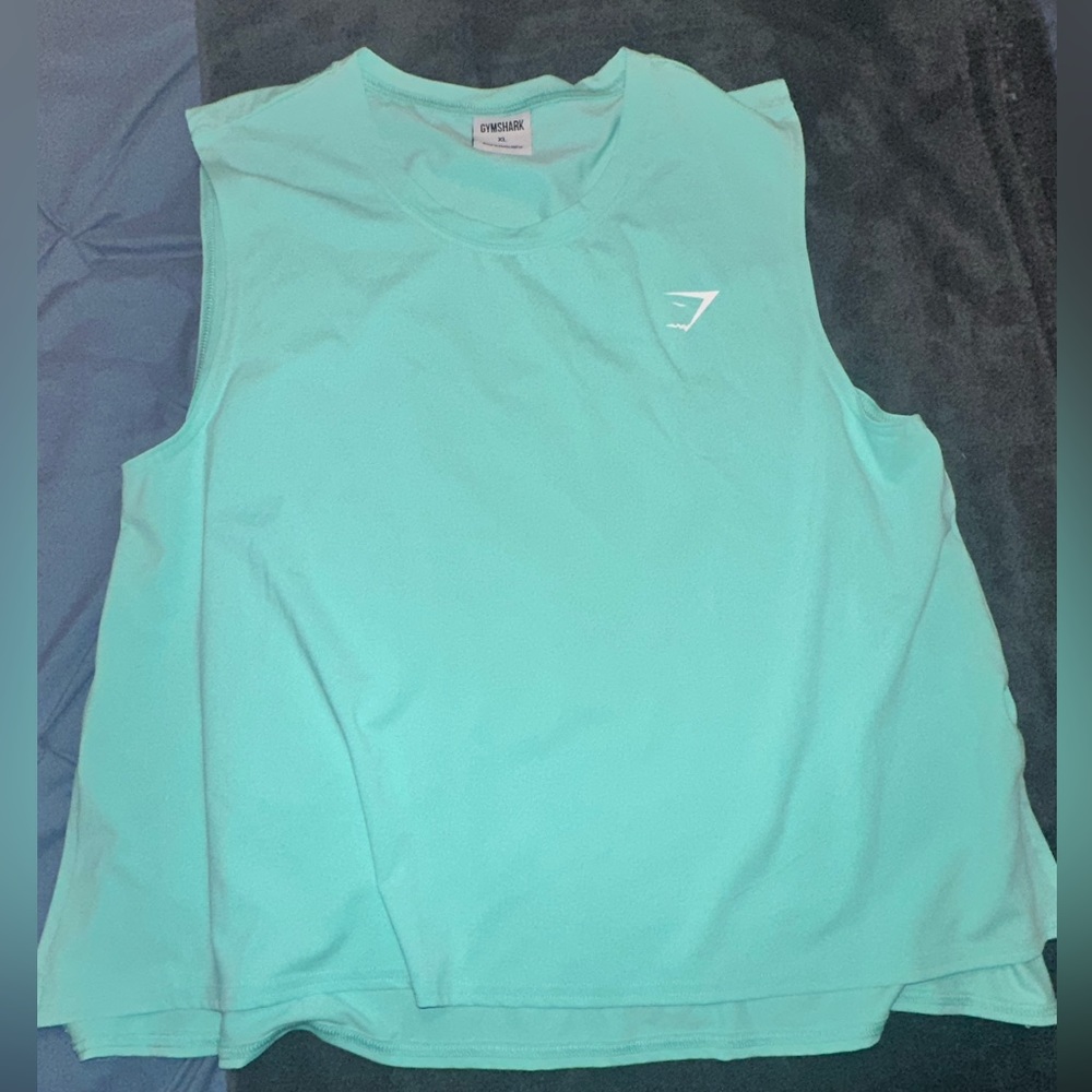 Gymshark Mint Green Muscle Tank Top